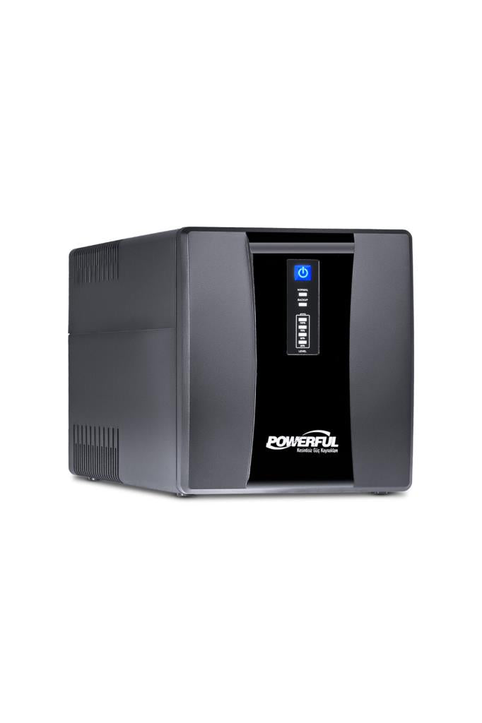 Powerful Sle–1000 1000va Line Interactive Ups Kesintisiz Güç KaynağI  - OUTLET