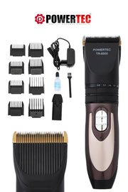 Powertec TR-6500 Çift Bataryalı Saç Kesme Makinesi Teşhir