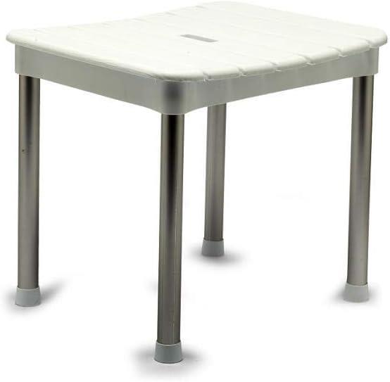 Primanova Okaliptus Banyo Taburesi Beyaz M-Kv33-01