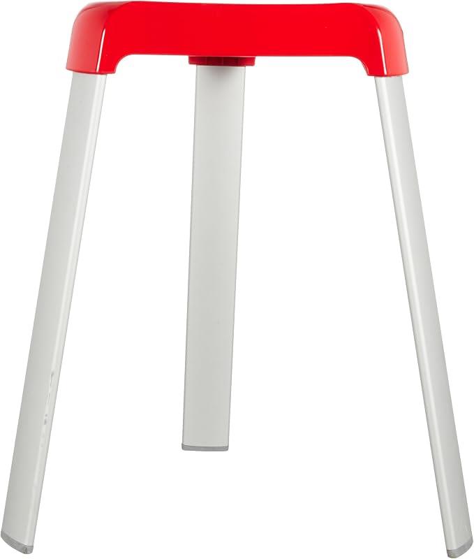 Primanova Banyo Taburesi Alu. Kırmızı, M-Kv17-04
