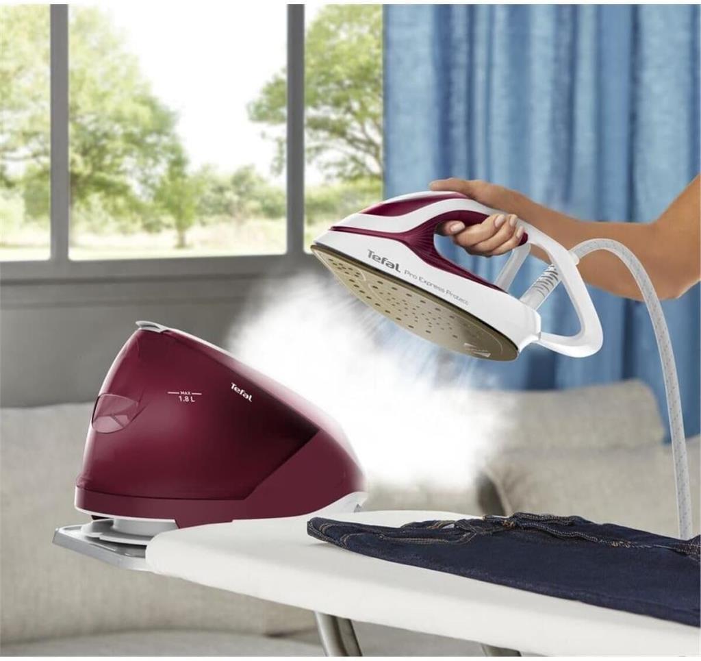 Tefal Pro Express Protect GV9220 2600 W Buhar Kazanlı Ütü Teşhir