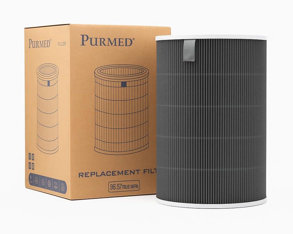 PURMED Purmed Xiaomi Smart Air Purifier 4 Lite Hepa Filtre Gri