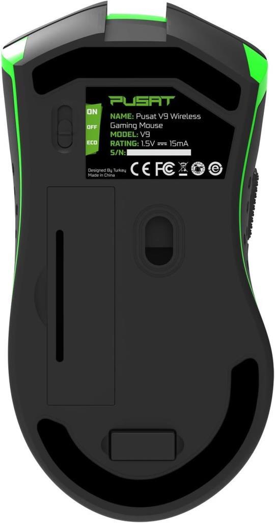 Monster Pusat V9 Kablosuz Lazer Oyuncu Mouse - TEŞHİR