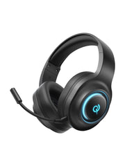 QCY HeroaD V200 Siyah RGB 7.1 Kablolu/Kablosuz Kulak Üstü Oyuncu Kulaklığı