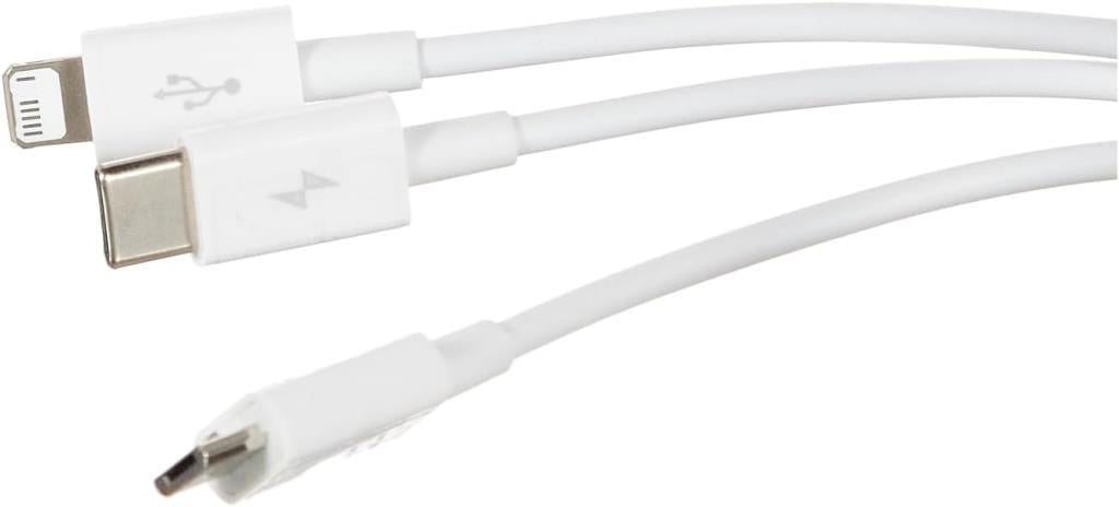 Baseus Superior 0.5 m 3in1 Hızlı Şarj Kablosu - Teşhir