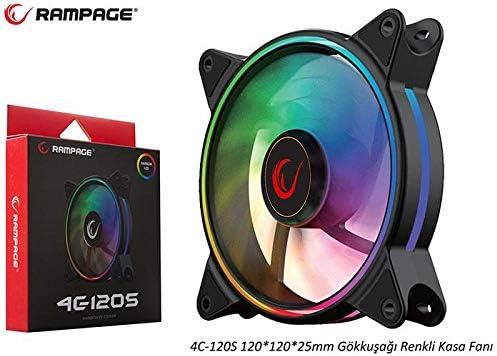 Rampage 4C-120S RGB 12 cm Kasa Fanı