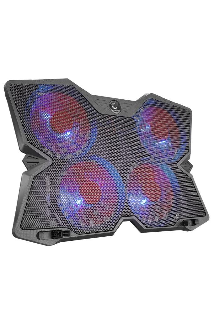 Rampage AD-RC3 4 Led Fanlı USB 2.0 Laptop Soğutucu - TEŞHİR