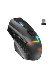 Rampage Drop M3 V2 Siyah RGB Şarjlı Optik Kablolu/Kablosuz Oyuncu Mouse