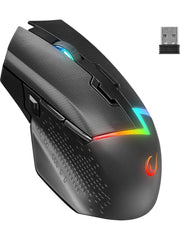 Rampage Drop M3 V2 Siyah RGB Şarjlı Optik Kablolu/Kablosuz Oyuncu Mouse - TEŞHİR