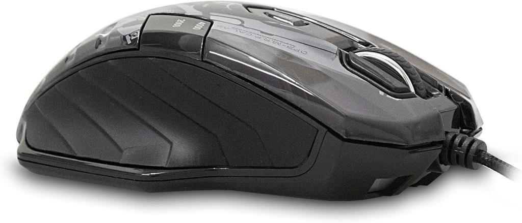 Rampage GX-CORE8 RGB Makrolu Ergonomik Optik Kablolu Oyuncu Mouse - Outlet