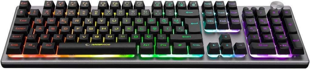 Rampage KB-R221 HANDY RGB Kablolu Oyuncu Klavyesi - OUTLET