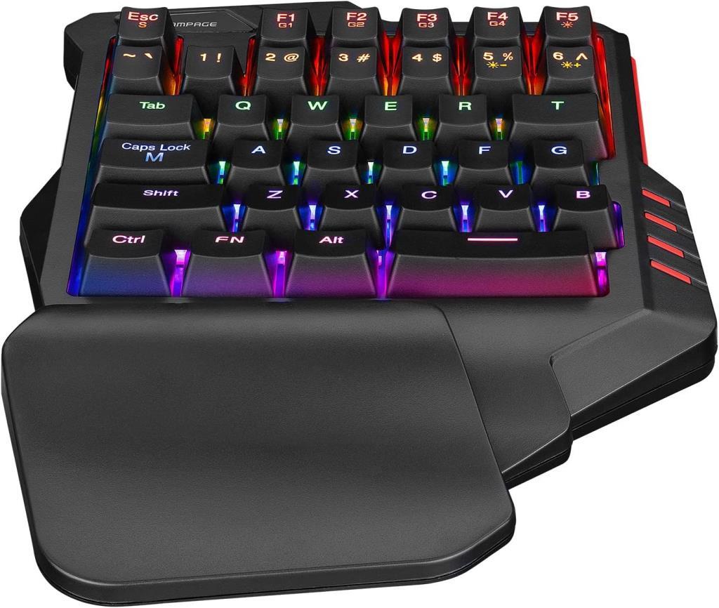 Rampage Miracle K1 Blue Switch Kablolu Mekanik Oyuncu Klavyesi