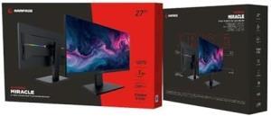 Rampage Miracle MC27RQ180 27'' 1 ms 2K Pivot IPS 180 Hz Oyuncu Monitörü - Teşhir