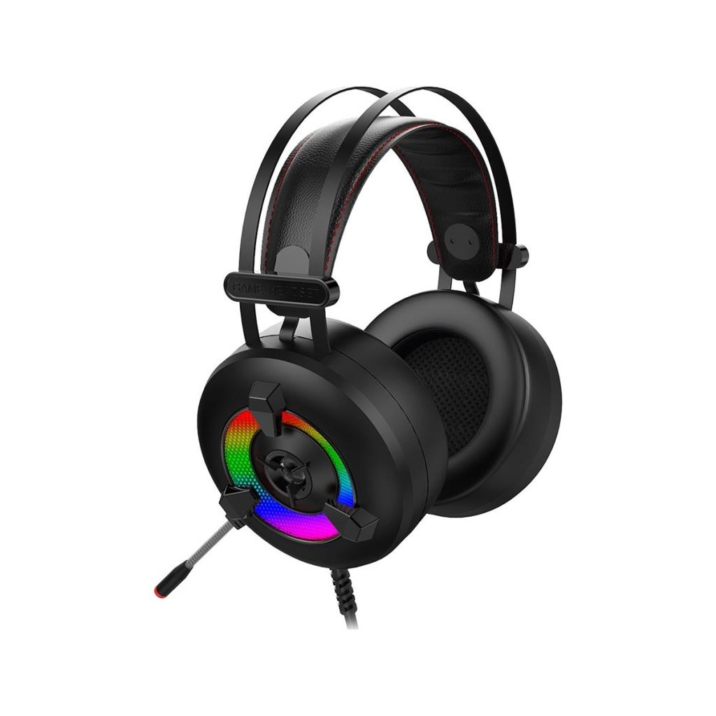 Rampage Miracle-X2 Plus RGB 7.1 USB Kablolu Kulak Üstü Oyuncu Kulaklığı