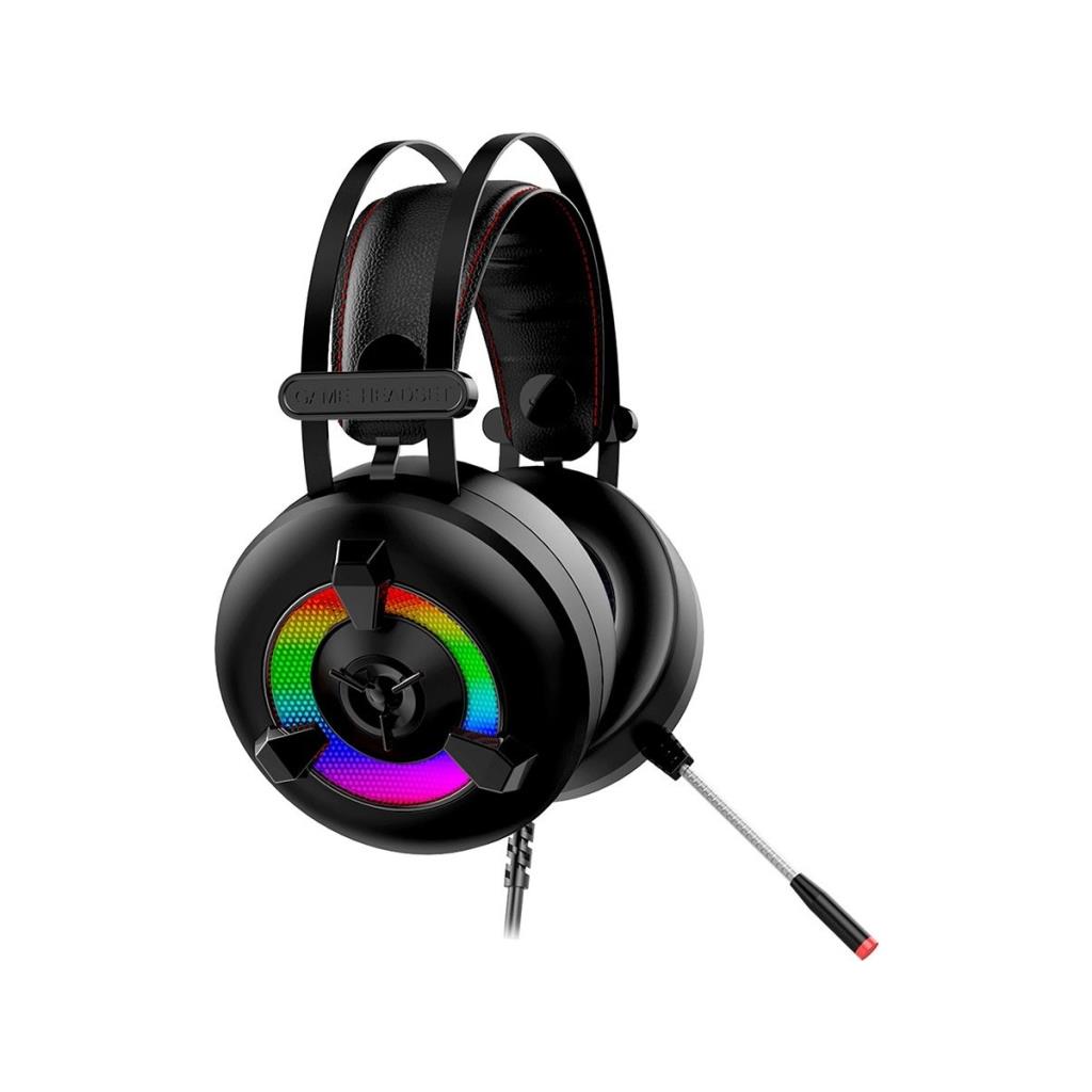 Rampage Miracle-X2 Plus RGB 7.1 USB Kablolu Kulak Üstü Oyuncu Kulaklığı