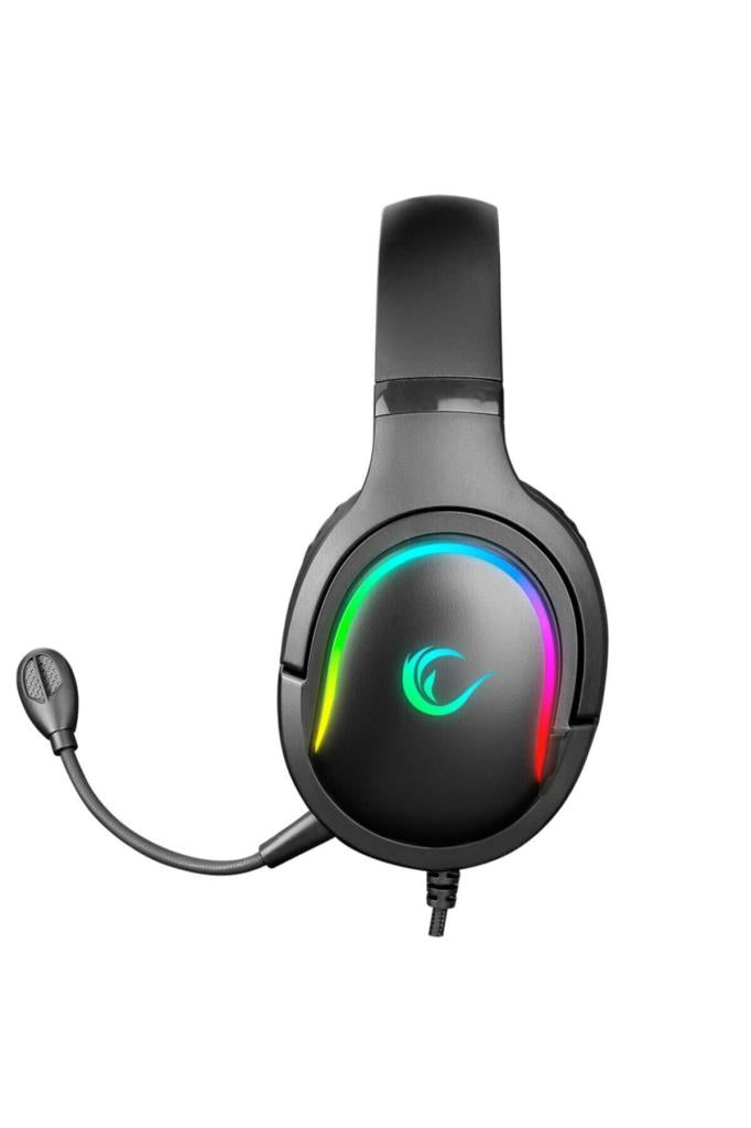 Rampage Miracle-X6 RGB USB Kablolu Kulak Üstü Oyuncu Kulaklığı Teşhir