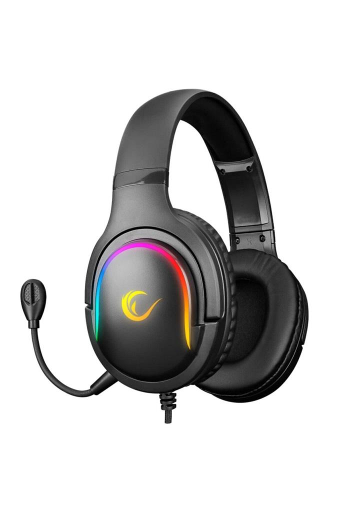 Rampage Miracle-X6 RGB USB Kablolu Kulak Üstü Oyuncu Kulaklığı Teşhir