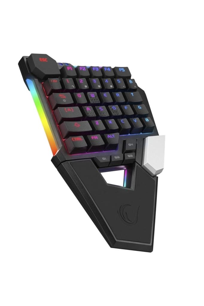 Rampage Omni KB-277 RGB Blue Switch Kablolu Mekanik Oyuncu Klavyesi Outlet