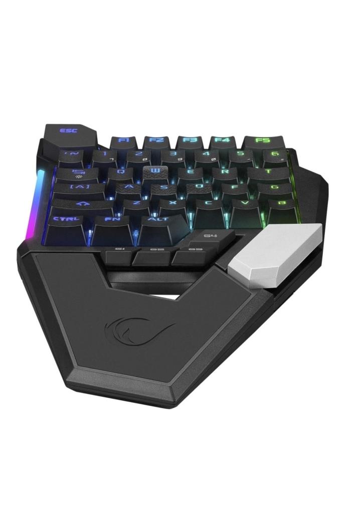 Rampage Omni KB-277 RGB Blue Switch Kablolu Mekanik Oyuncu Klavyesi Outlet