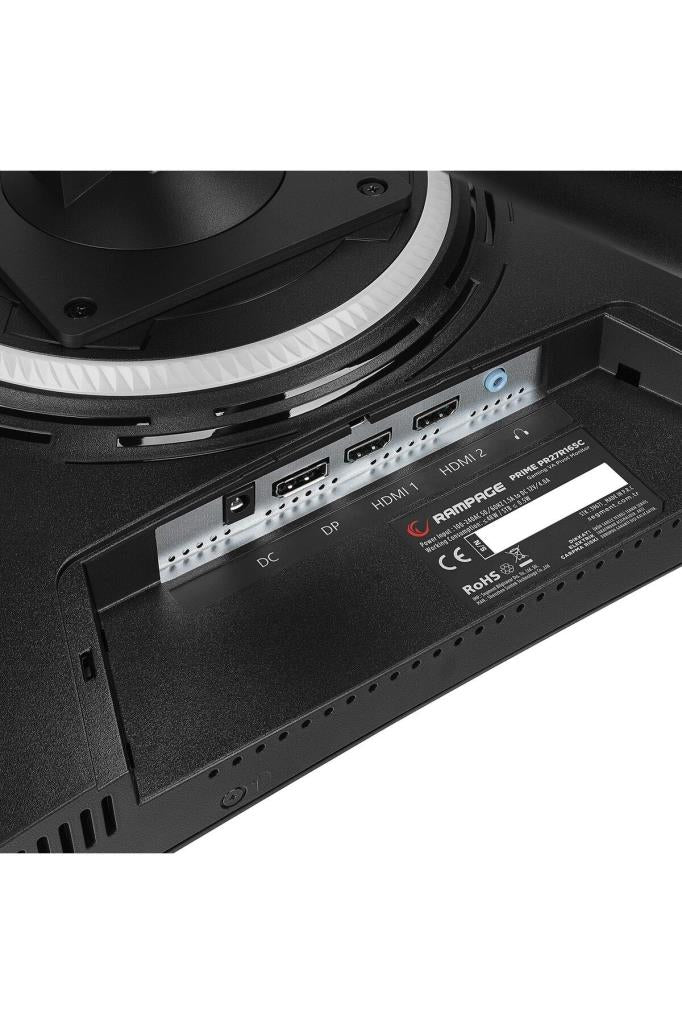 Rampage Prime PR27R165C 27" 1 ms Full HD Curved Pivot 165 Hz Oyuncu Monitörü Outlet