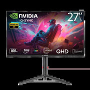 Rampage Prime PR27R165QC 27" 1 ms 2K Curved Pivot 165 Hz Oyuncu Monitörü Teşhir