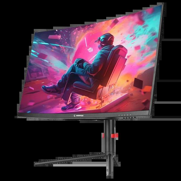 Rampage Prime PR27R165QC 27" 1 ms 2K Curved Pivot 165 Hz Oyuncu Monitörü Teşhir