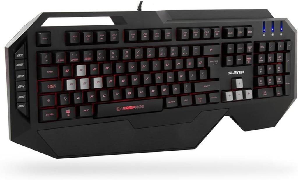 Rampage Slayer KB-R11 Kablolu Oyuncu Klavyesi - Outlet