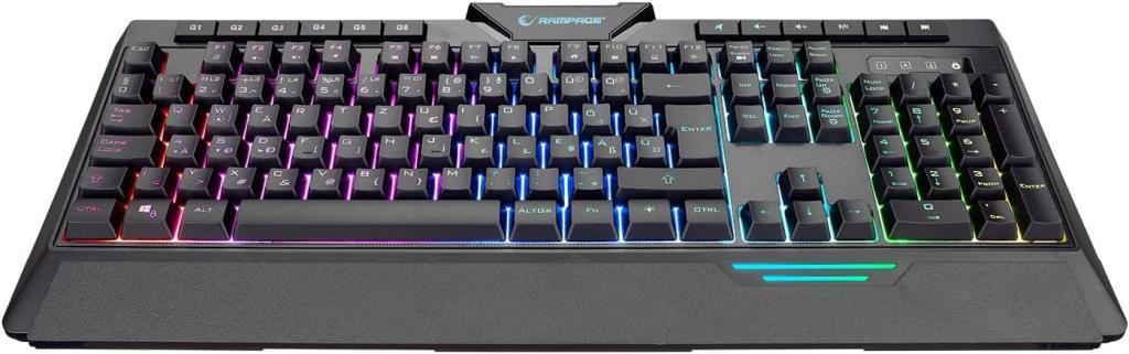 Rampage Rapido Plus Kablolu Mekanik Oyuncu Klavyesi Outlet