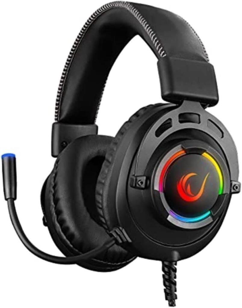 Rampage RM-K28 GHOST RGB 7.1 Kablolu Mikrofonlu Kulak Üstü Oyuncu Kulaklığı - TEŞHİR