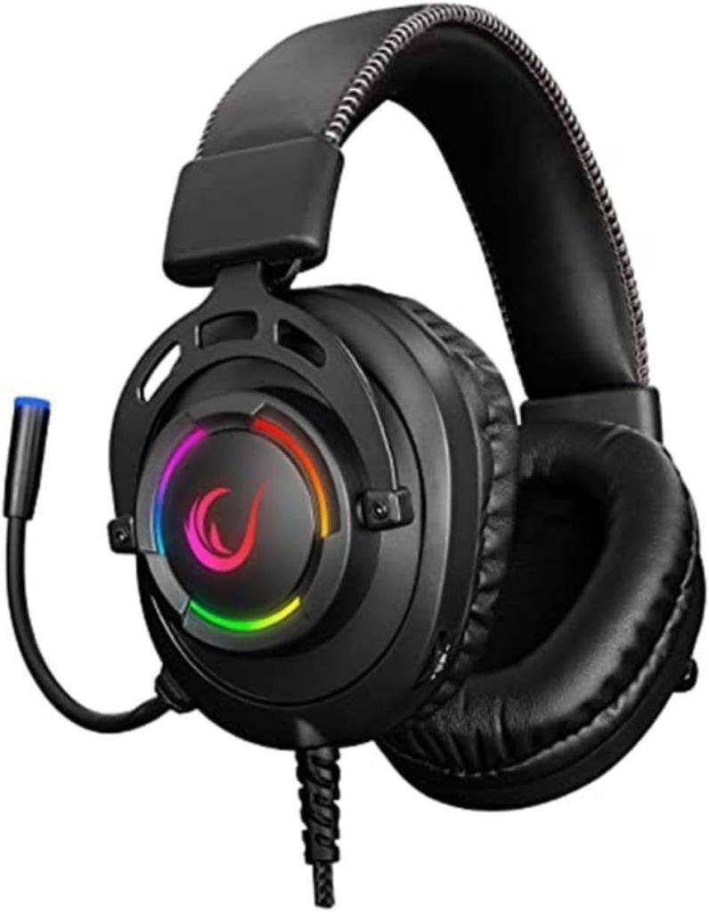 Rampage RM-K28 GHOST RGB 7.1 Kablolu Mikrofonlu Kulak Üstü Oyuncu Kulaklığı - TEŞHİR