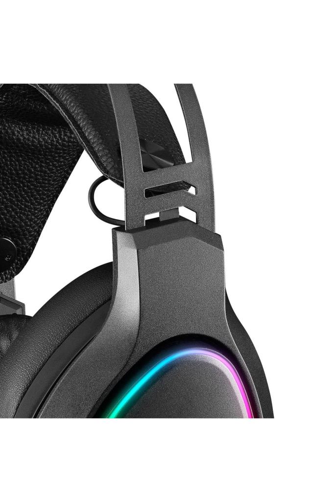Rampage Sniper RMX-G7 RGB 7.1 USB Kablolu Kulak Üstü Oyuncu Kulaklığı Outlet