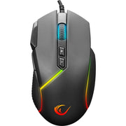Rampage SMX-G39 COMFORT RGB Makrolu Ergonomik Optik Kablolu Oyuncu Mouse