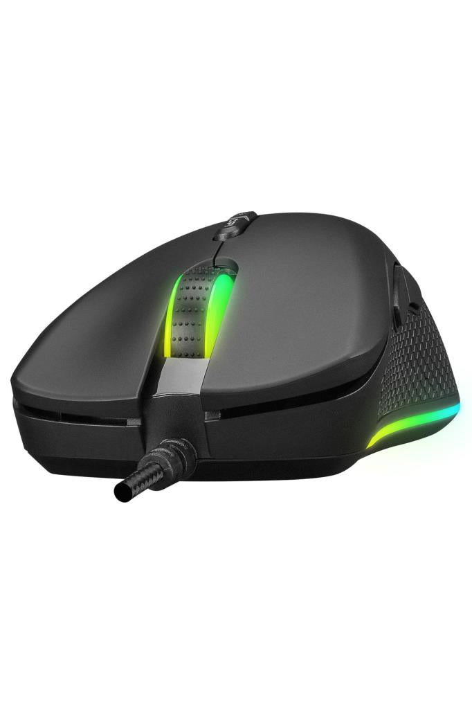 Rampage SMX-R53 Snapper RGB Makrolu Ergonomik Optik Kablolu Oyuncu Mouse Teşhir