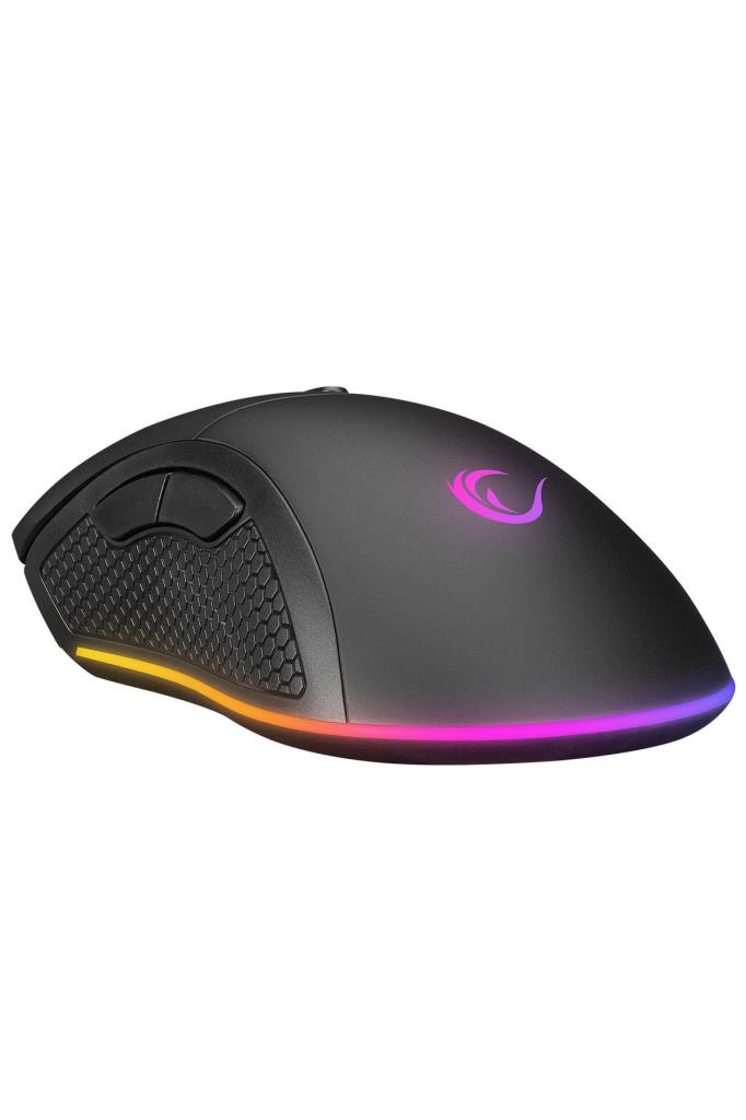 Rampage SMX-R53 Snapper RGB Makrolu Ergonomik Optik Kablolu Oyuncu Mouse Teşhir