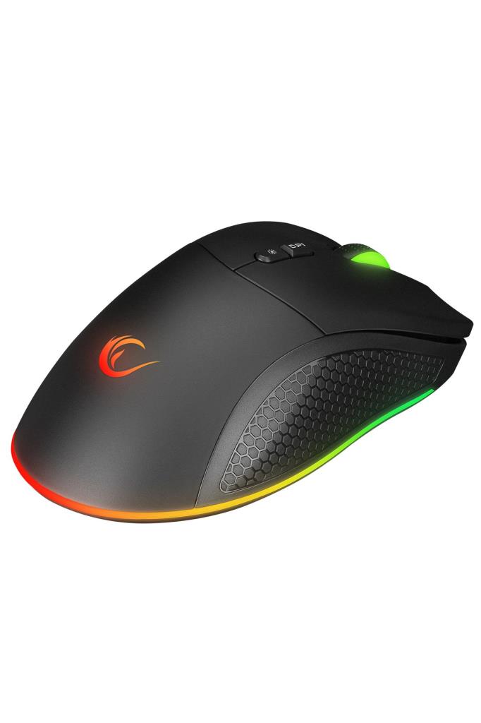 Rampage SMX-R53 Snapper RGB Makrolu Ergonomik Optik Kablolu Oyuncu Mouse Teşhir
