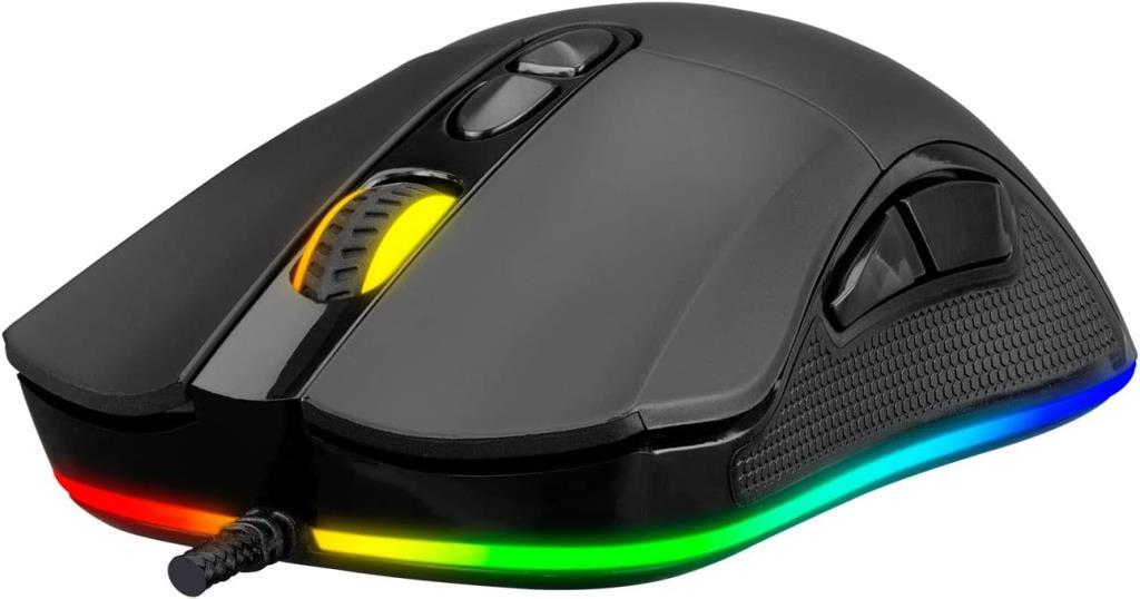 Rampage SMX-R65 RGB Makrolu Ergonomik Optik Kablolu Oyuncu Mouse - Teşhir