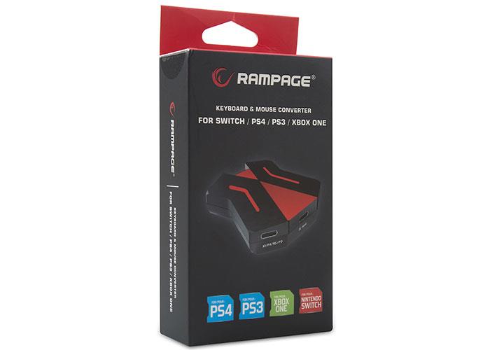 Rampage Switch Xbox One/ps4/ps3 LED Işıklı Oyuncu Klavye ve Mause Çevirici - Outlet