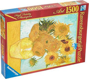 Ravensburger Van Gogh Güneş Çiçekleri 1500 Parça Puzzle - OUTLET