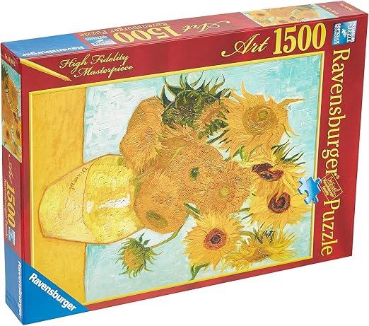 Ravensburger Van Gogh Güneş Çiçekleri 1500 Parça Puzzle - OUTLET