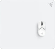 Razer Atlas - Cam Fare Altlığı (Birinci Sınıf Temperli Cam, Ultra Pürüzsüz Yüzey, Mikro Kazınmış Yüzey, Kir ve Çizilmeye Dayanıklı, Daha Sessiz Fare Hareketleri, Kaymaz Kauçuk Taban) Beyaz Outlet