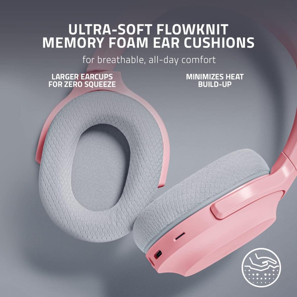 Razer Barracuda X Quartz Kablosuz Mikrofonlu Kulak Üstü Oyuncu Kulaklığı