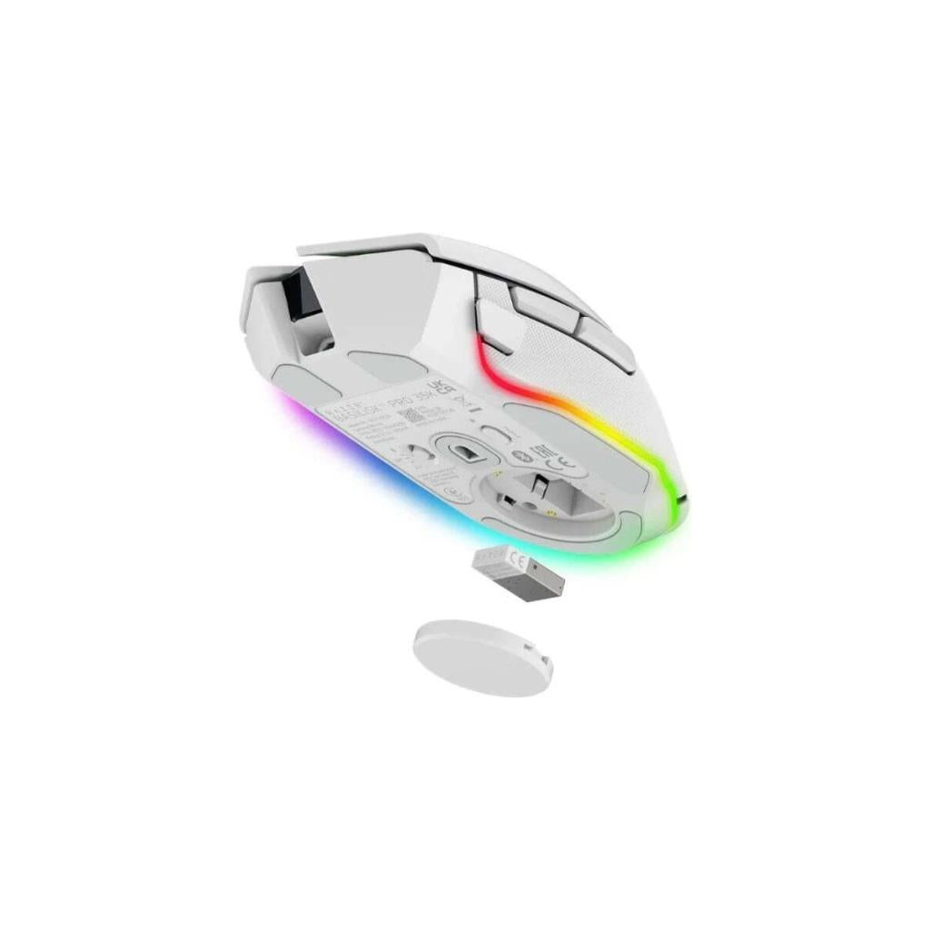 Razer Basilisk V3 Pro 35K RZ01-05240200-R3G1 Beyaz Optik Kablolu/Kablosuz Oyuncu Mouse Teşhir