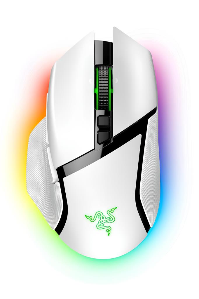 Razer Basilisk V3 Pro RZ01-04620200-R3G1 Beyaz RGB Optik Kablolu/Kablosuz Oyuncu Mouse