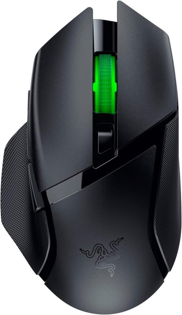 ماوس الألعاب اللاسلكي البصري Razer Basilisk V3 X HyperSpeed ​​​​RZ01-04870100-R3G1 RGB - شاشة