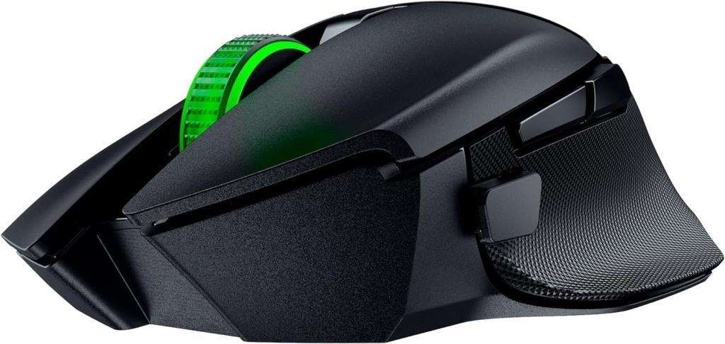 ماوس الألعاب اللاسلكي البصري Razer Basilisk V3 X HyperSpeed ​​​​RZ01-04870100-R3G1 RGB - شاشة
