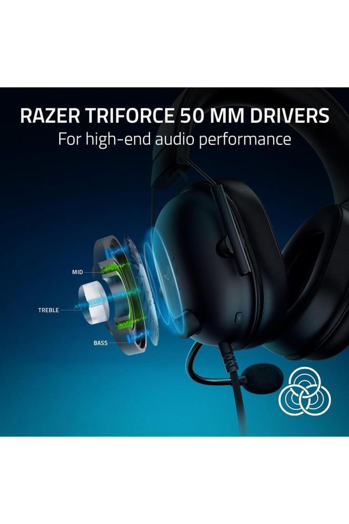 Razer BlackShark V2 X for PlayStation RZ04-03241000-R3G1 Siyah Kablolu Kulak Üstü Oyuncu Kulaklığı Teşhir