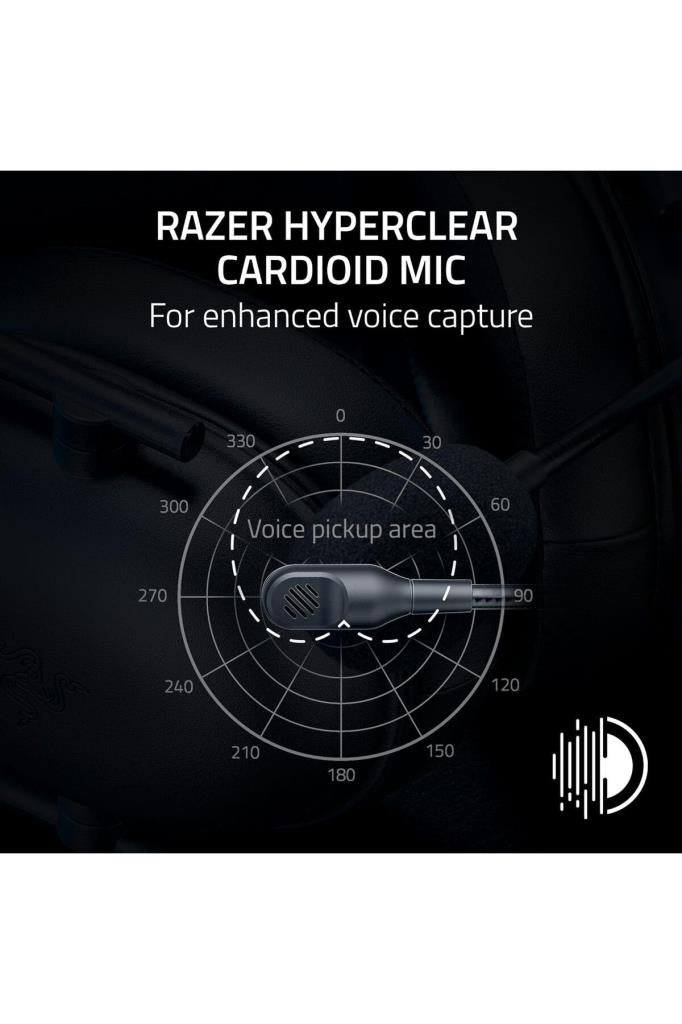 Razer BlackShark V2 X for PlayStation RZ04-03241000-R3G1 Siyah Kablolu Kulak Üstü Oyuncu Kulaklığı Teşhir