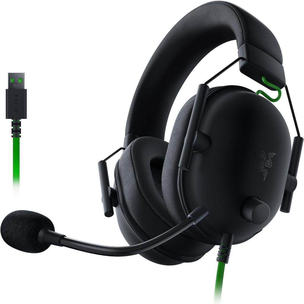 Razer BlackShark V2 X RZ04-04570100-R3M1 7.1 USB Kablolu Kulak Üstü Oyuncu Kulaklığı Teşhir