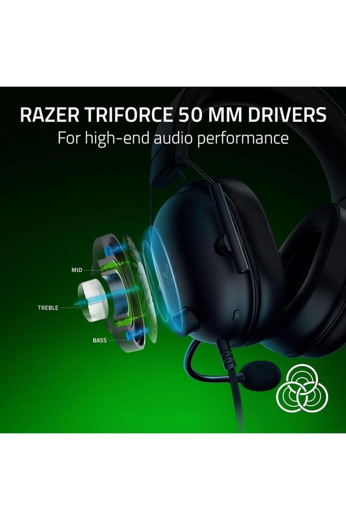 Razer BlackShark V2 X RZ04-03240100-R3M1 Siyah 7.1 Kablolu Kulak Üstü Oyuncu Kulaklığı Teşhir