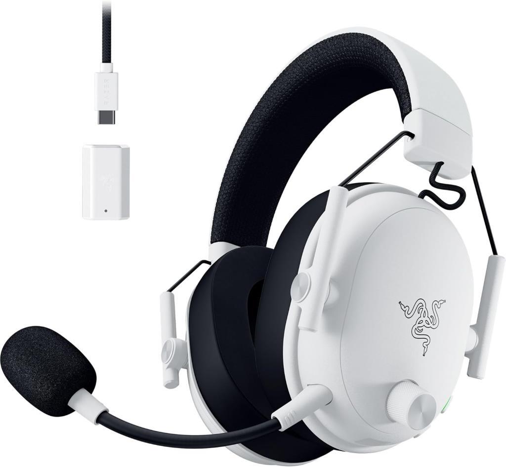 Razer BlackShark V3 RZ04-05410400-R3M1 Beyaz 7.1 USB Kablolu/Kablosuz Kulak Üstü Oyuncu Kulaklığı